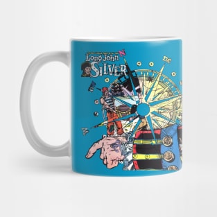 Long John Silver- Vintage Comic Pirate Tee Mug